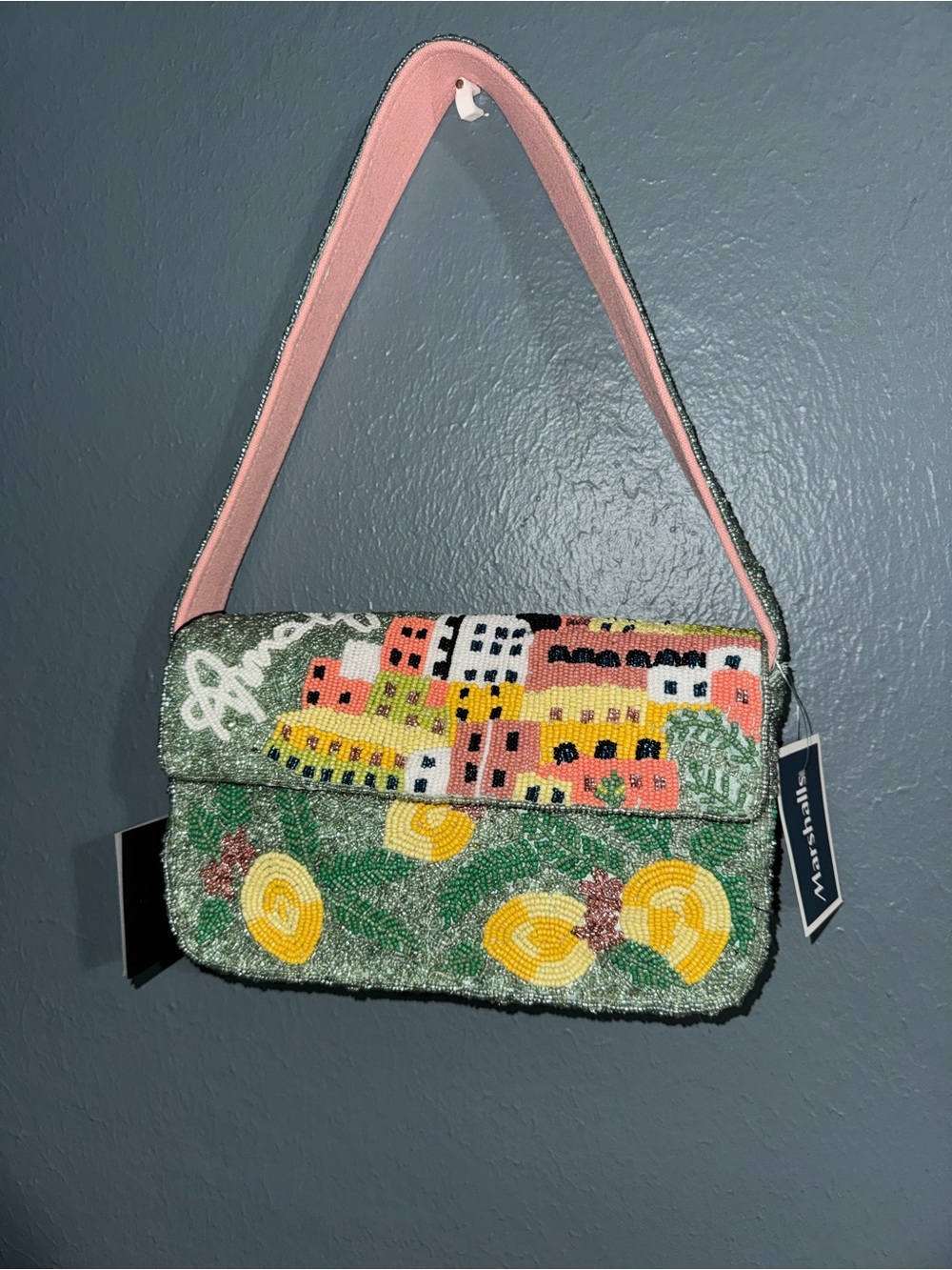 Beaded Almalfi Shoulder Bag